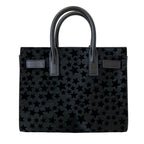 Saint Laurent Paris Calf Hair Sac de Jour Nano Star 2-Way Shoulder Bag Black — view 3