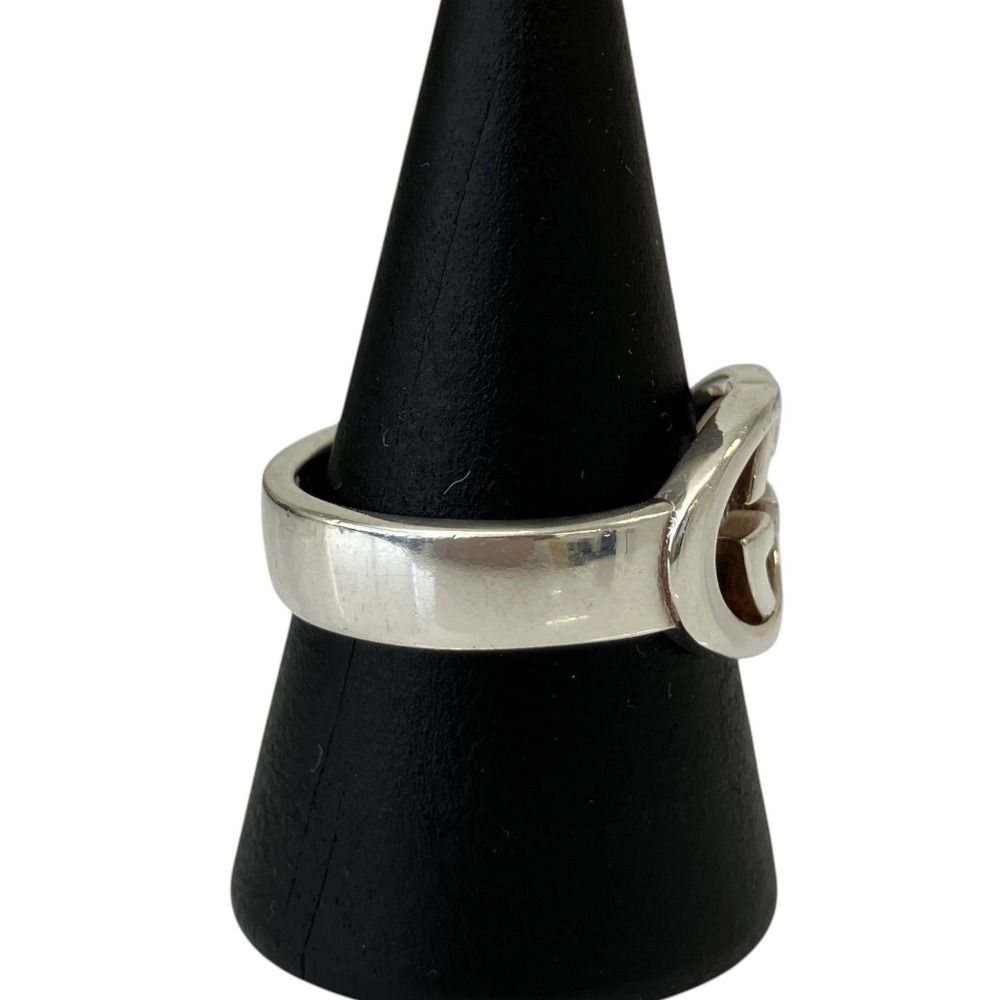 Gucci Interlocking G Ring 925 Sterling Silver — view 5