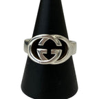 Gucci Interlocking G Ring 925 Sterling Silver — view 2