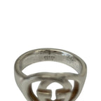 Gucci Interlocking G Ring 925 Sterling Silver — view 6