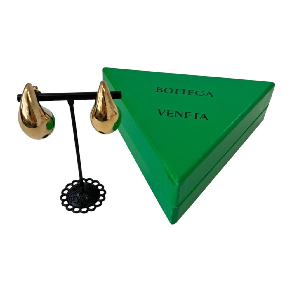 Bottega Veneta Drop Earrings Stud Gold — view 7