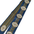Hermes Silk 100% Lift Profile Twilly Scarf Navy — view 3