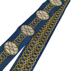 Hermes Silk 100% Lift Profile Twilly Scarf Navy — view 3