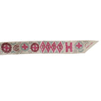 Hermes Silk 100% Kelly en Perles Twilly Scarf Ivory — view 2