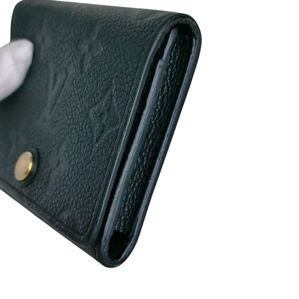 Louis Vuitton Monogram Empreinte Envelope Business Card Holder Case Noir Black — view 5