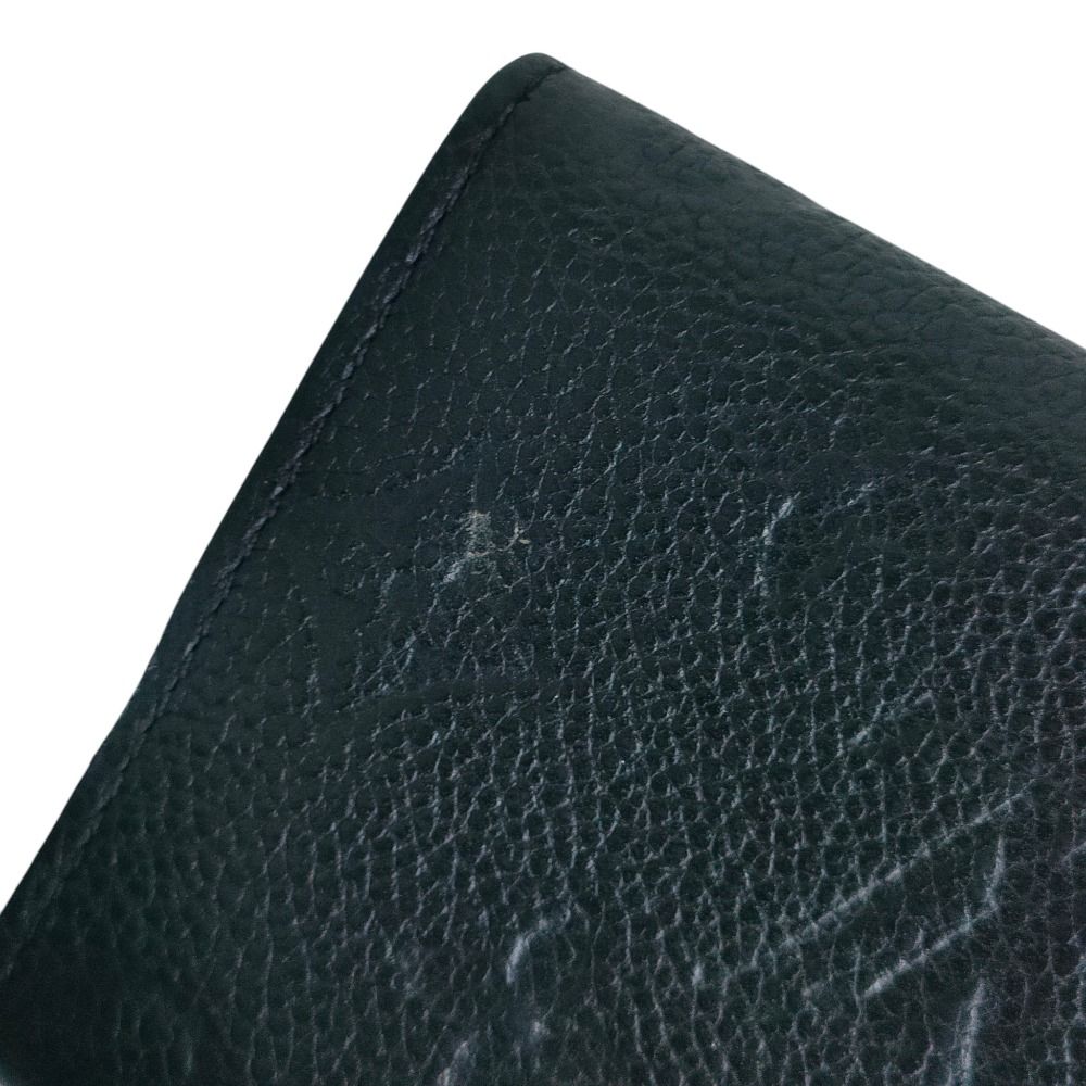 Louis Vuitton Monogram Empreinte Envelope Business Card Holder Case Noir Black — view 3