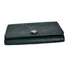 Louis Vuitton Monogram Empreinte Envelope Business Card Holder Case Noir Black — view 4