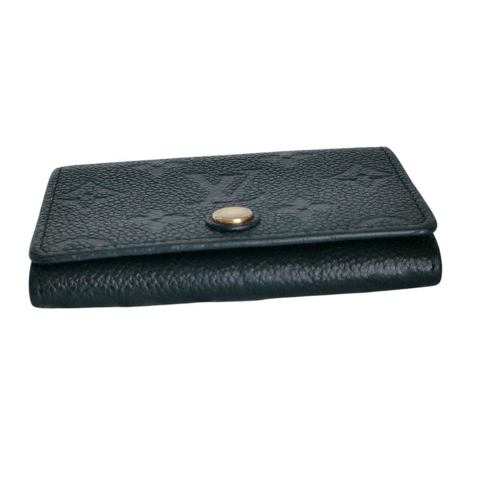 Louis Vuitton Monogram Empreinte Envelope Business Card Holder Case Noir Black — view 4