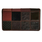 Chanel Icon Line CC Logo Patchwork Wallet Bifold Brown — view 2