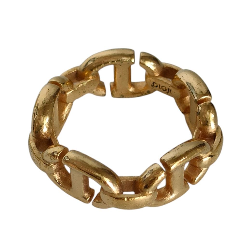 Dior CD Navy Ring M Gold — view 4