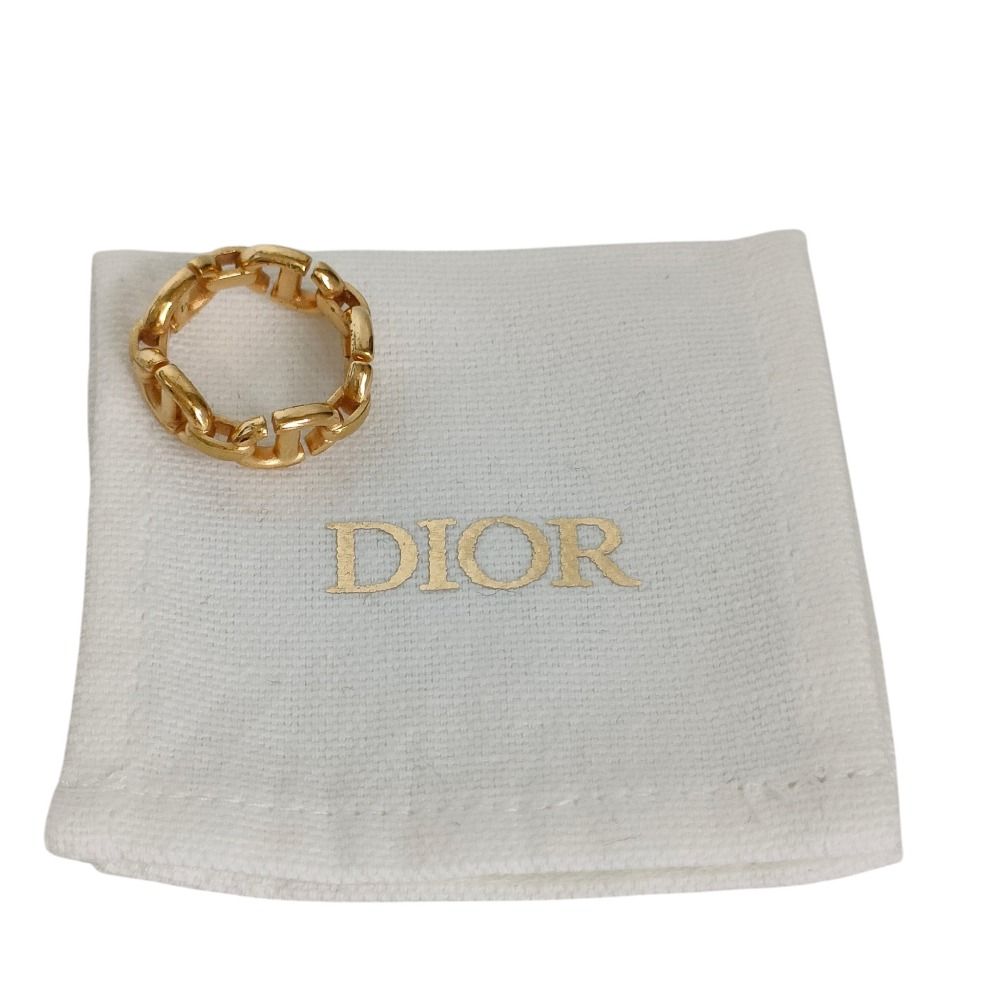 Dior CD Navy Ring M Gold — view 7
