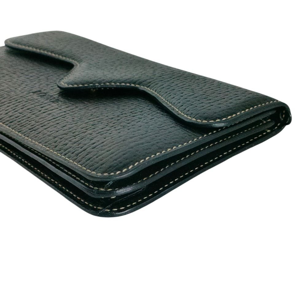Loewe Vintage Leather Flap Wallet Black — view 3
