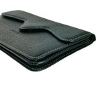 Loewe Vintage Leather Flap Wallet Black — view 3
