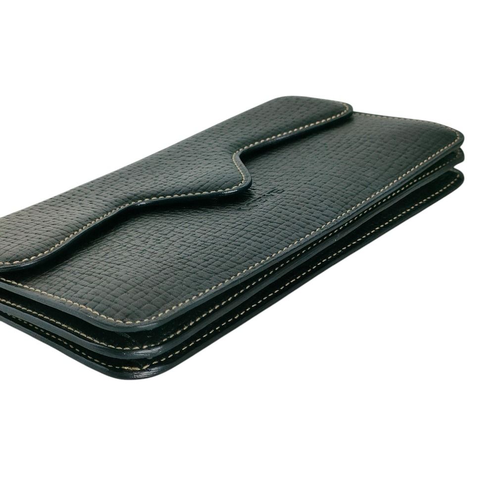 Loewe Vintage Leather Flap Wallet Black — view 4