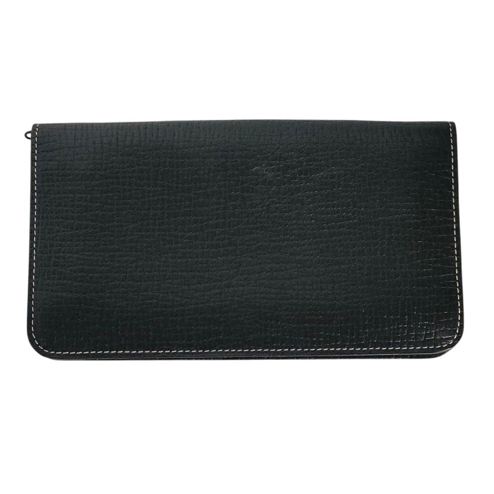 Loewe Vintage Leather Flap Wallet Black — view 2