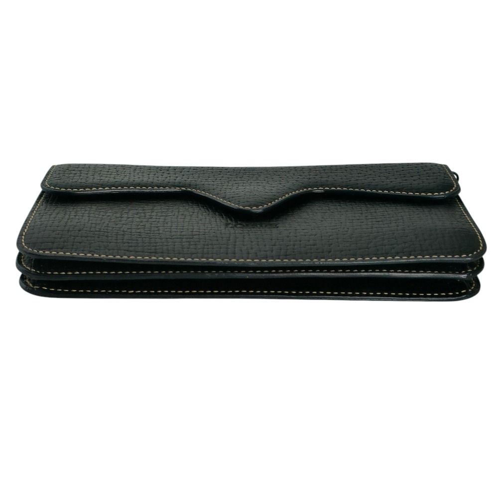 Loewe Vintage Leather Flap Wallet Black — view 6
