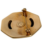 Celine Vintage Star Ball Pin Brooch Gold — view 5