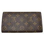 Louis Vuitton Monogram Pochette Porte Monnaie Credit Wallet Brown — view 2