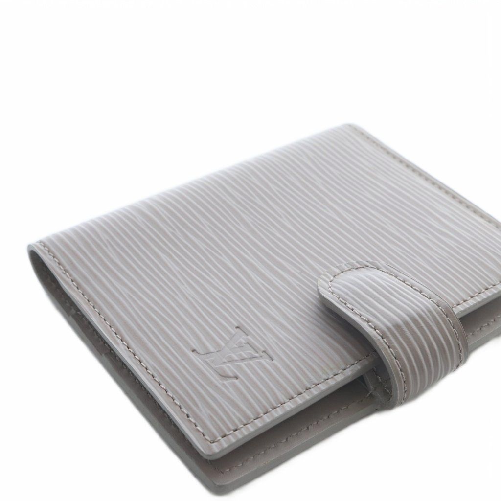 Louis Vuitton Epi Card Case Greige — view 4