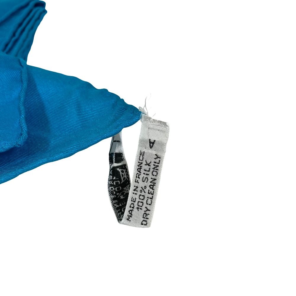 Hermes Carre 90 Grands Fonds Silk Scarf Light Blue — view 6