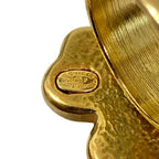Chanel CC Logo Clover Ring 52 Gold — view 7