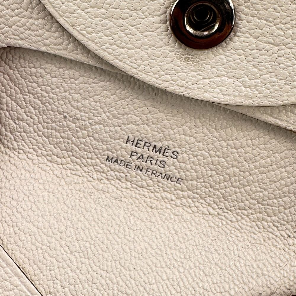 Hermes Bastia Chevre Coin Purse Mushroom — view 8