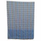 Louis Vuitton Shawl Etole Monogram Madras Scarf Blue