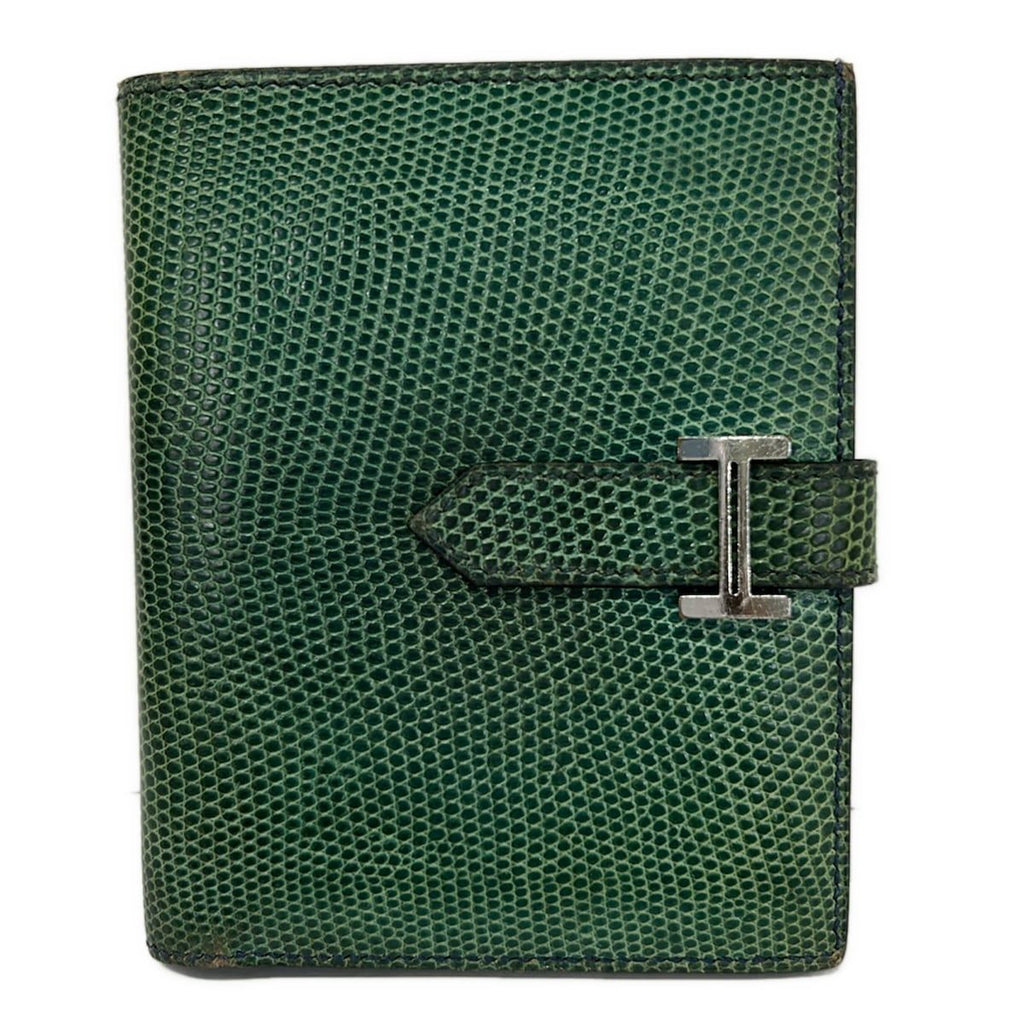 Hermes Bifold Wallet Bearn Compact Vert Jade