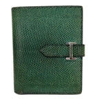 Hermes Bifold Wallet Bearn Compact Vert Jade