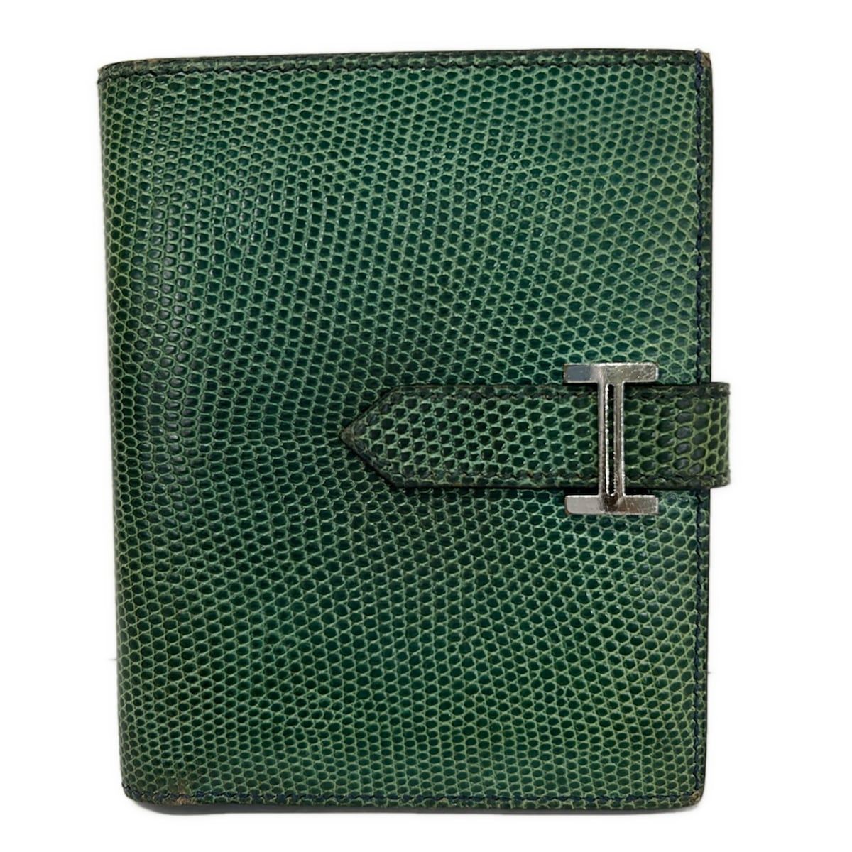 Hermes Bifold Wallet Bearn Compact Vert Jade
