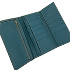 Hermes Wallet Bearn Dupri Blue Jean — view 3