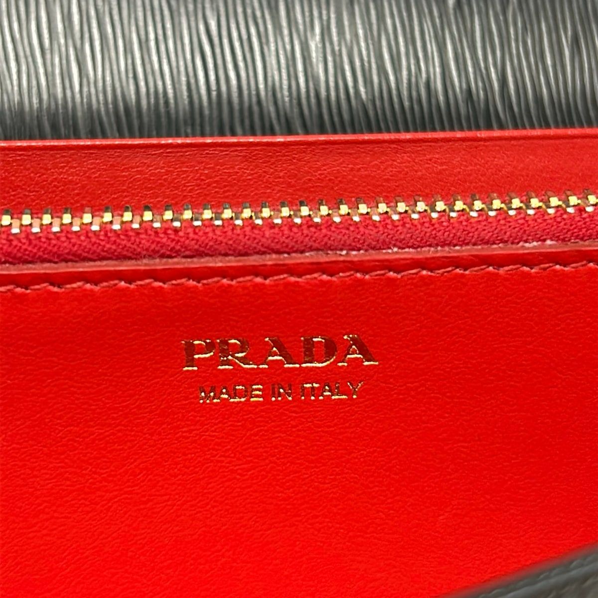 Prada Wallet Black Leather — view 7