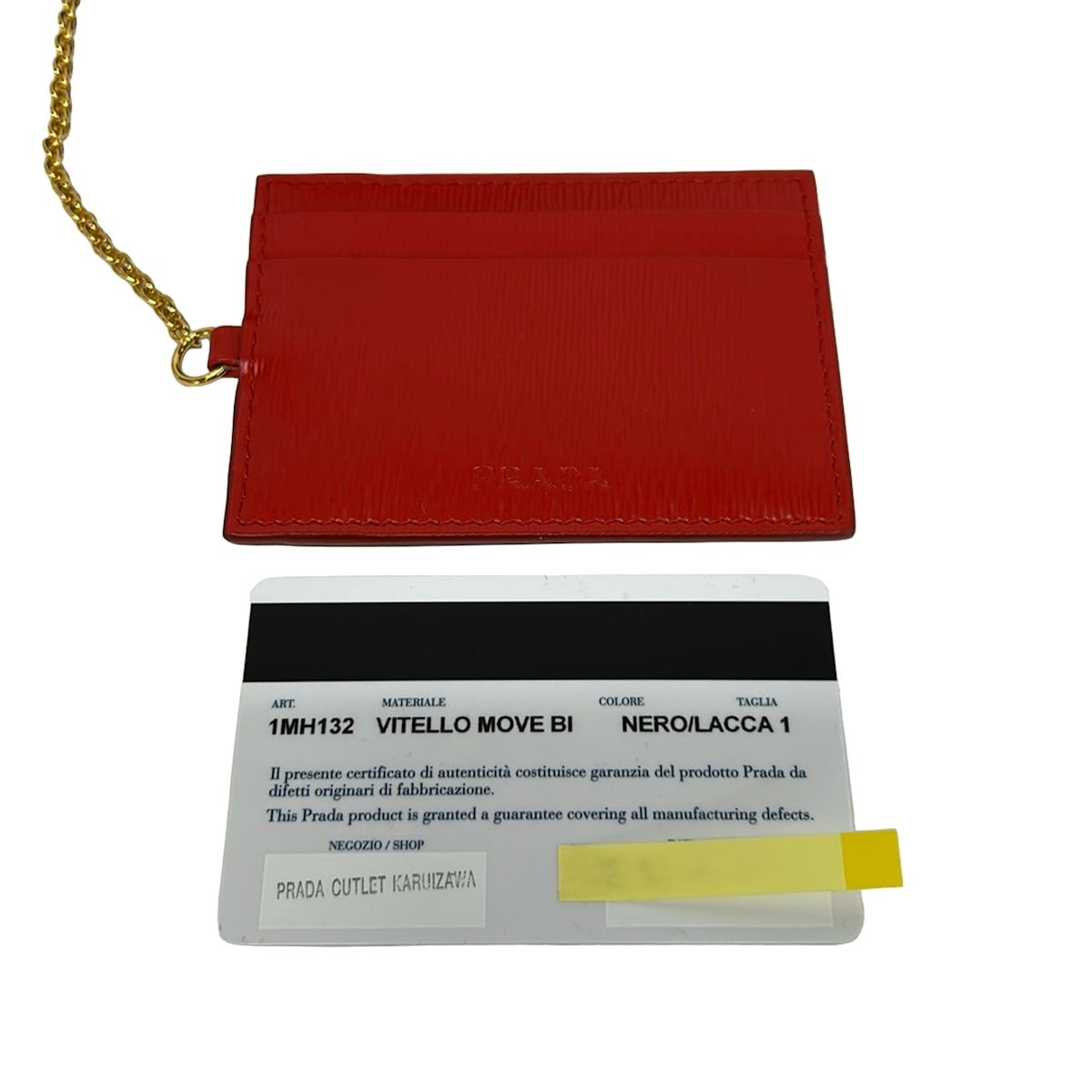 Prada Wallet Black Leather — view 8
