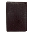 Louis Vuitton Card Case Taiga Pocket Organizer Acajou Leather