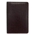 Louis Vuitton Card Case Taiga Pocket Organizer Acajou Leather
