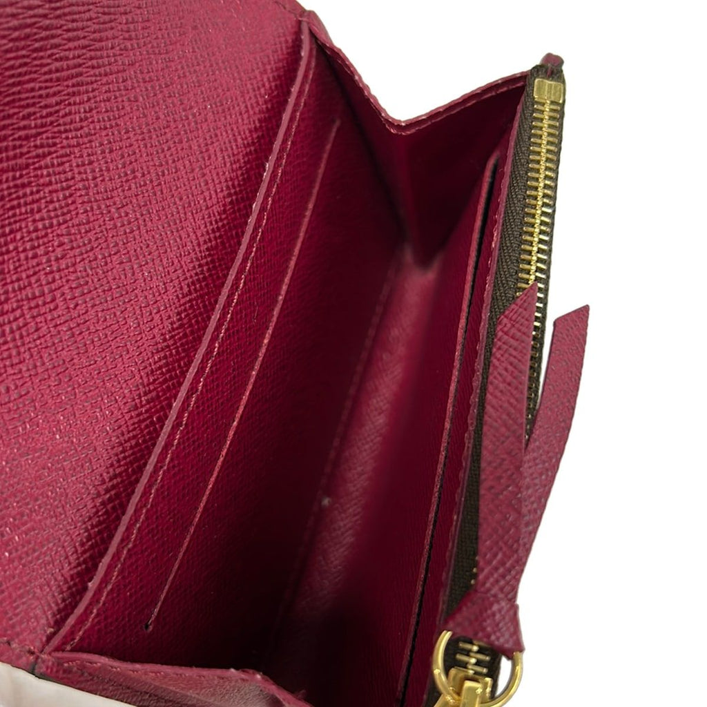 Louis Vuitton Coin Purse Monogram Porte Monnaie Rosalie Fuchsia — view 4