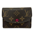 Louis Vuitton Coin Purse Monogram Porte Monnaie Rosalie Fuchsia