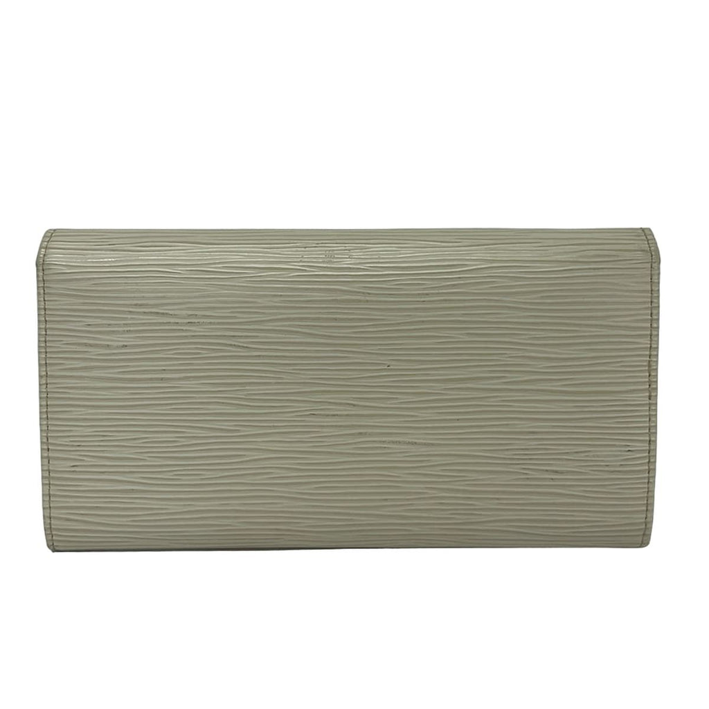 Louis Vuitton Wallet Epi Portefeuille Sarah Ivoire Leather — view 2
