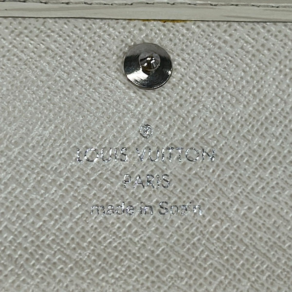 Louis Vuitton Wallet Epi Portefeuille Sarah Ivoire Leather — view 6
