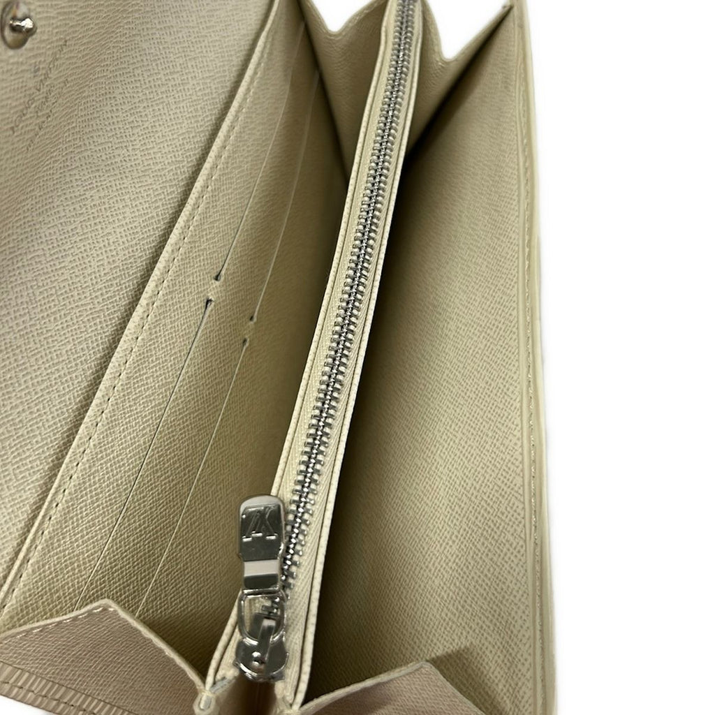 Louis Vuitton Wallet Epi Portefeuille Sarah Ivoire Leather — view 4