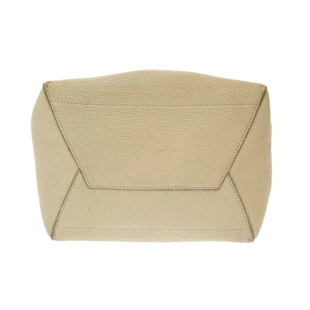 Celine Sangles Bucket Shoulder Leather Bag Beige — view 4
