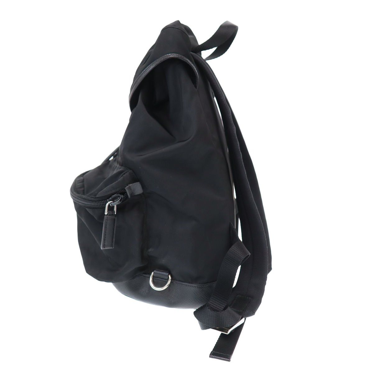 Prada Nylon Backpack Black — view 3