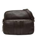 Gucci Crossbody Shoulder Bag Dark Brown Leather