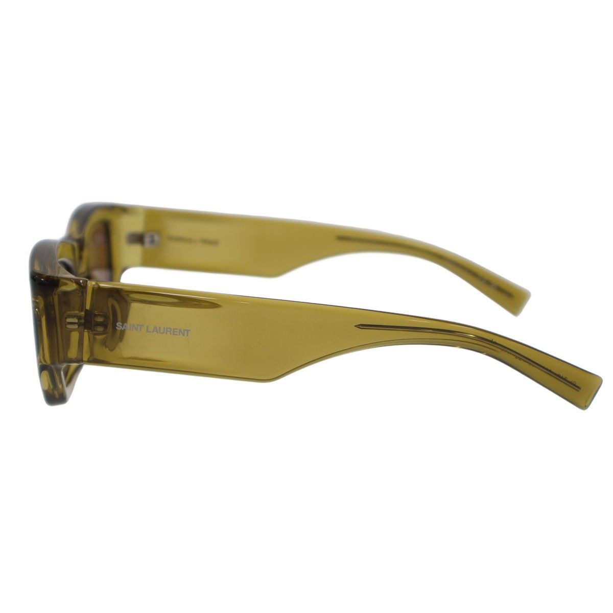 Saint Laurent Eyewear Sunglasses 004 Khaki — view 3