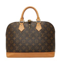 Louis Vuitton Monogram Alma PM Vintage Shape Handbag Brown Leather