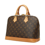 Louis Vuitton Monogram Alma PM Vintage Shape Handbag Brown Leather — view 2