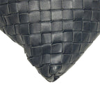 Bottega Veneta Intrecciato Crossbody Shoulder Bag Navy Leather — view 7