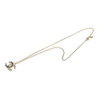 Chanel CC Logo Chain Pendant 07 Black Gold Plated Faux Pearl Rhinestone — view 4