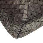 Bottega Veneta Intrecciato Tote Bag Dark Brown Leather — view 5