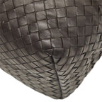 Bottega Veneta Intrecciato Tote Bag Dark Brown Leather — view 6
